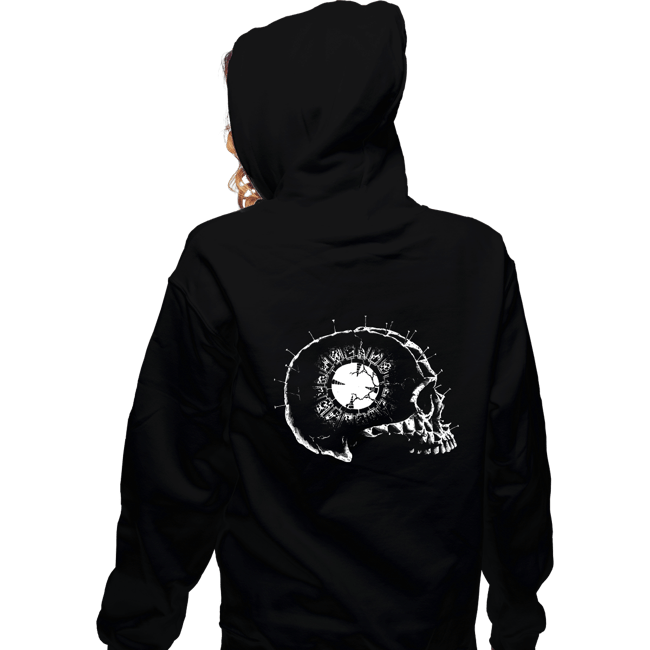 Secret_Shirts Zippered Hoodies, Unisex / Small / Black Lament Skull