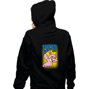 Shirts Zippered Hoodies, Unisex / Small / Black Super Akward Gift