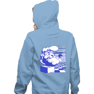 Shirts Zippered Hoodies, Unisex / Small / Royal Blue Doctor Light