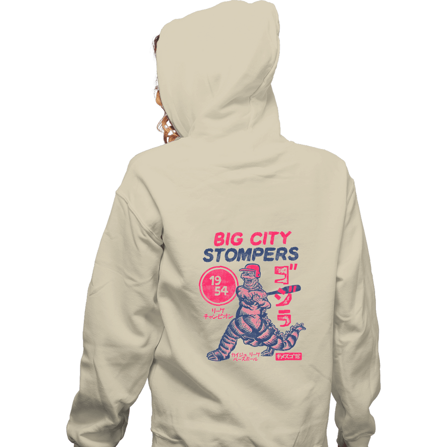 Shirts Pullover Hoodies, Unisex / Small / Sand Big City Stompers