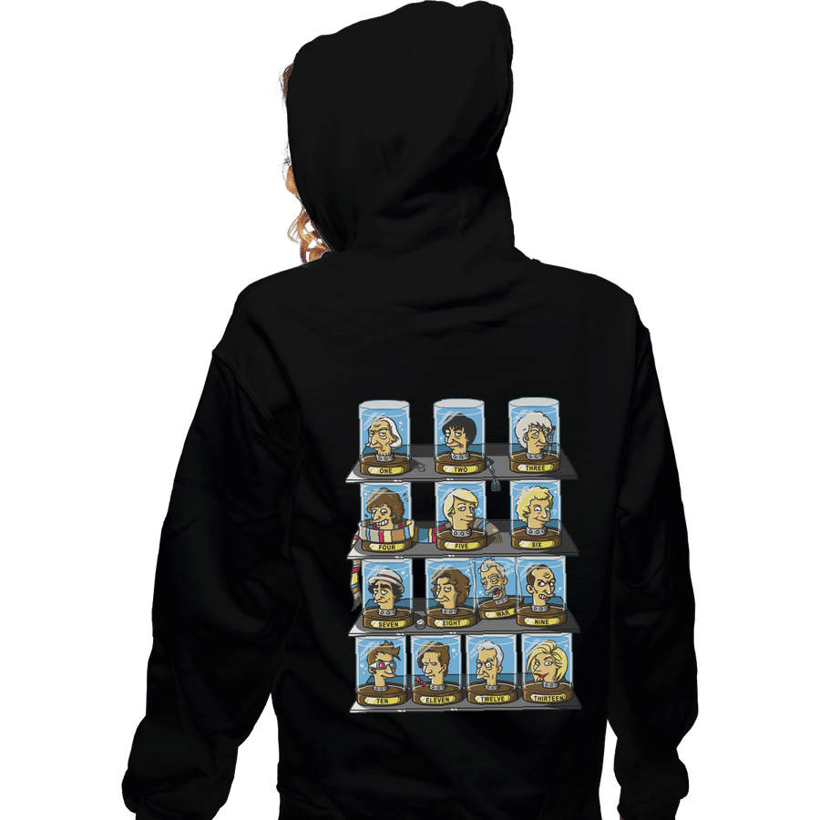 Shirts Zippered Hoodies, Unisex / Small / Black Regen-O-Rama