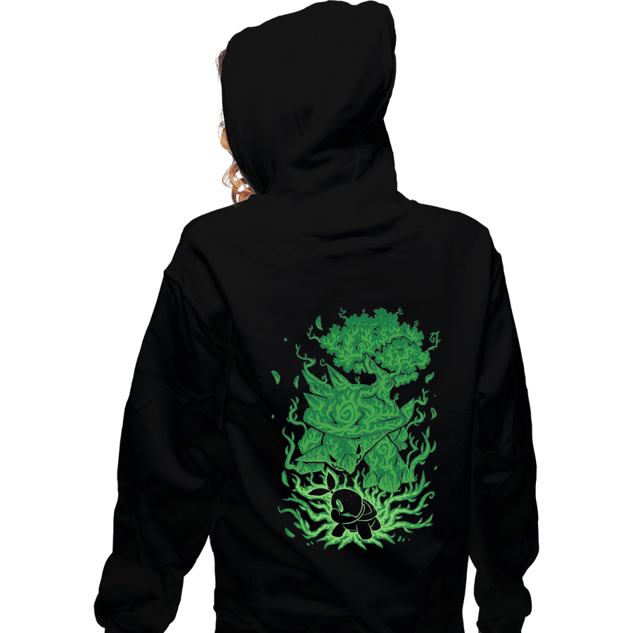 Shirts Zippered Hoodies, Unisex / Small / Black The Grass Turtle Within