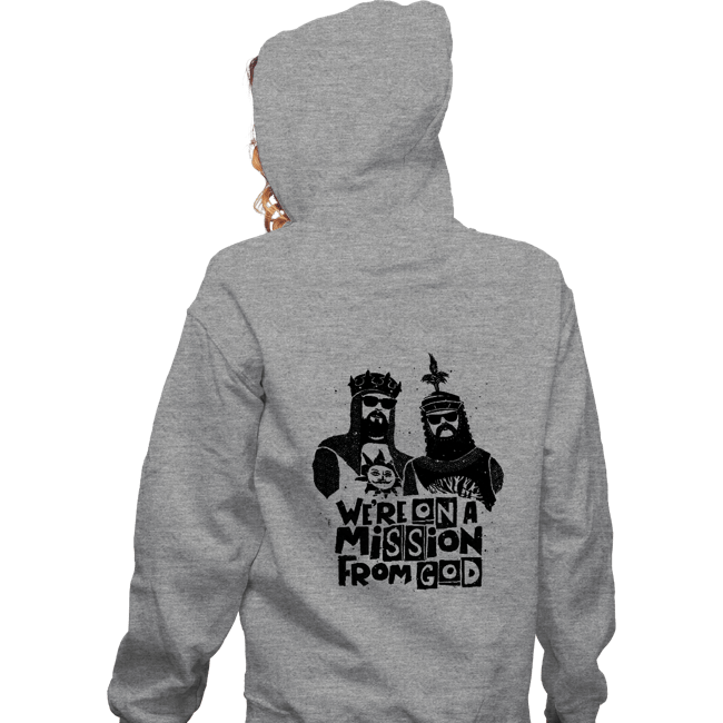Daily_Deal_Shirts Zippered Hoodies, Unisex / Small / Sports Grey Blues Brethren