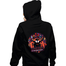 Load image into Gallery viewer, Daily_Deal_Shirts Zippered Hoodies, Unisex / Small / Black Anomaly Pilgrim
