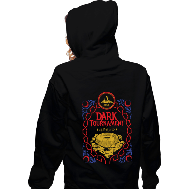 Secret_Shirts Zippered Hoodies, Unisex / Small / Black Dark Tournament.