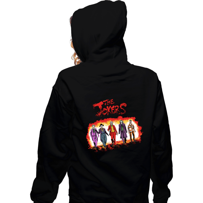 Daily_Deal_Shirts Zippered Hoodies, Unisex / Small / Black The Jokers
