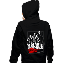 Load image into Gallery viewer, Daily_Deal_Shirts Zippered Hoodies, Unisex / Small / Black The Crystal Lake Massacre

