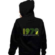 Load image into Gallery viewer, Daily_Deal_Shirts Zippered Hoodies, Unisex / Small / Black USCSS Nostromo 1979
