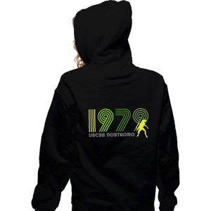 Daily_Deal_Shirts Zippered Hoodies, Unisex / Small / Black USCSS Nostromo 1979