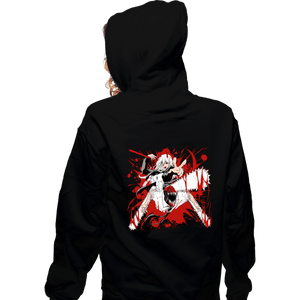 Daily_Deal_Shirts Zippered Hoodies, Unisex / Small / Black Devil Hunters