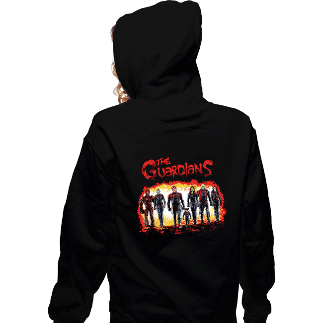Secret_Shirts Zippered Hoodies, Unisex / Small / Black The Guardians