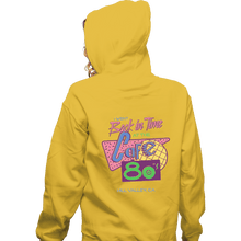 Load image into Gallery viewer, Shirts Pullover Hoodies, Unisex / Small / Gold Cafe 80s

