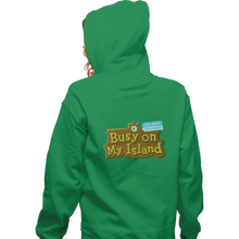 Load image into Gallery viewer, Shirts Zippered Hoodies, Unisex / Small / Irish Green Do Not Disturb
