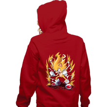 Load image into Gallery viewer, Secret_Shirts Zippered Hoodies, Unisex / Small / Red Next Level
