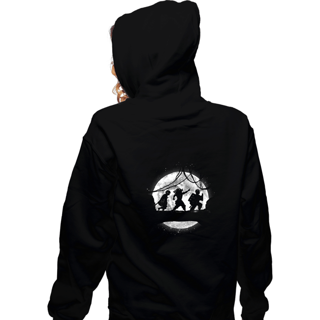 Shirts Zippered Hoodies, Unisex / Small / Black Moonlight Slayers