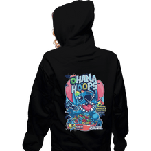 Load image into Gallery viewer, Shirts Zippered Hoodies, Unisex / Small / Black Ohana Hoops!

