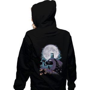 Shirts Zippered Hoodies, Unisex / Small / Black Nightmare Before Doctor Who