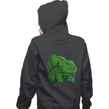 Load image into Gallery viewer, Shirts Zippered Hoodies, Unisex / Small / Dark Heather Plant Type Monster

