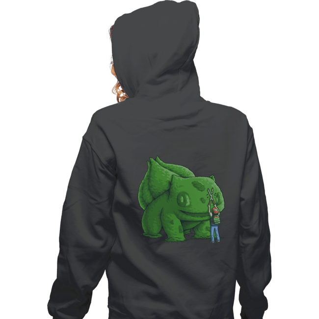 Shirts Zippered Hoodies, Unisex / Small / Dark Heather Plant Type Monster