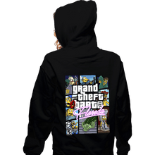 Load image into Gallery viewer, Daily_Deal_Shirts Zippered Hoodies, Unisex / Small / Black Grand Theft Floreda
