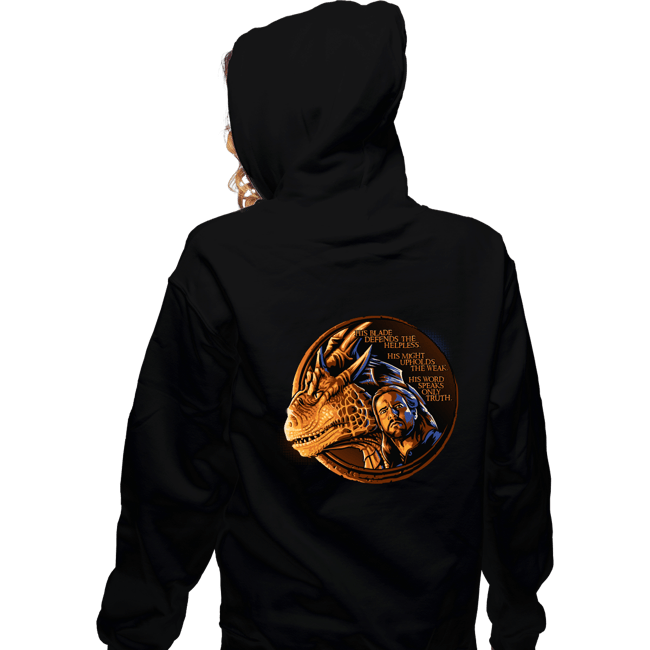 Daily_Deal_Shirts Zippered Hoodies, Unisex / Small / Black The Old Code
