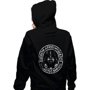 Shirts Zippered Hoodies, Unisex / Small / Black Sith Apprentice Galactic Empire