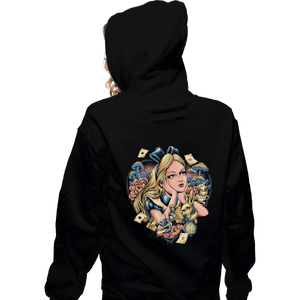 Shirts Zippered Hoodies, Unisex / Small / Black Curious Heart