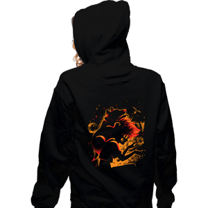 Daily_Deal_Shirts Zippered Hoodies, Unisex / Small / Black Radical Edward and Ein