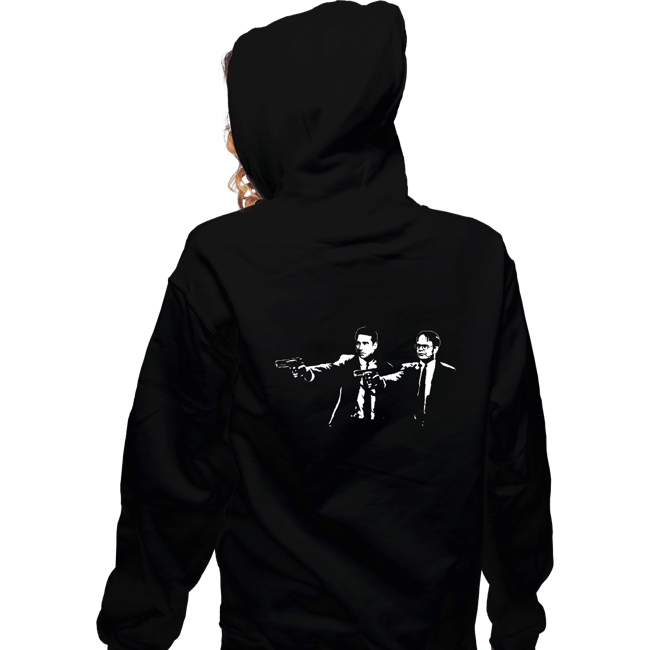 Shirts Zippered Hoodies, Unisex / Small / Black Paper Fiction