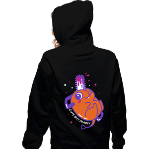 Shirts Zippered Hoodies, Unisex / Small / Black Cute But Deadly Pochita