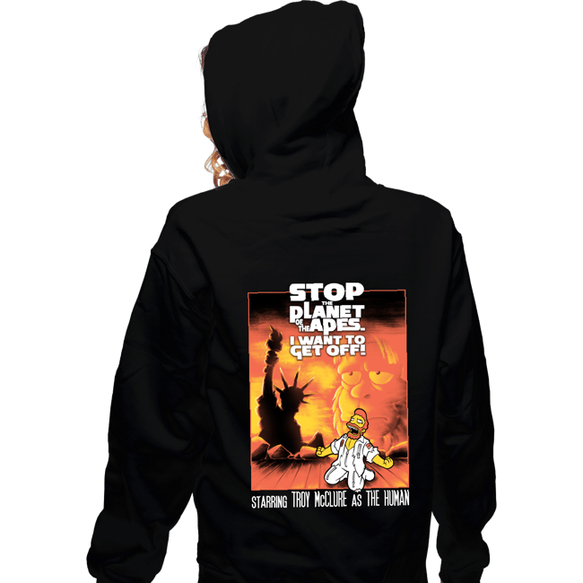 Secret_Shirts Zippered Hoodies, Unisex / Small / Black Stop The Planet