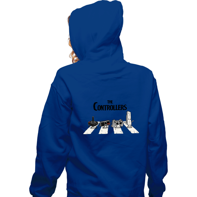 Secret_Shirts Zippered Hoodies, Unisex / Small / Royal Blue The Controllers