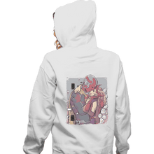 Load image into Gallery viewer, Shirts Zippered Hoodies, Unisex / Small / White Wanda Kiss
