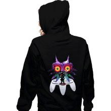 Load image into Gallery viewer, Secret_Shirts Zippered Hoodies, Unisex / Small / Black Majora 64
