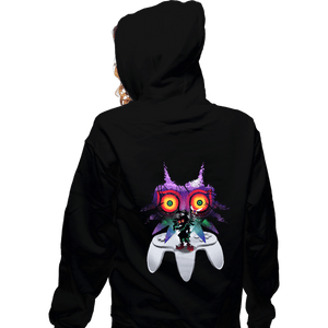 Secret_Shirts Zippered Hoodies, Unisex / Small / Black Majora 64