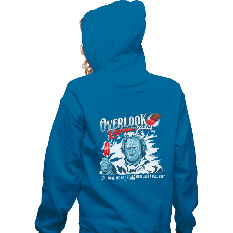 Shirts Zippered Hoodies, Unisex / Small / Royal Blue Overlook Redrumsicles
