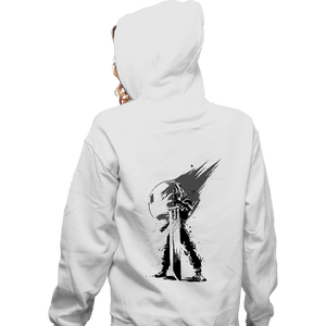 Shirts Zippered Hoodies, Unisex / Small / White Ex-Soldier Mercenary