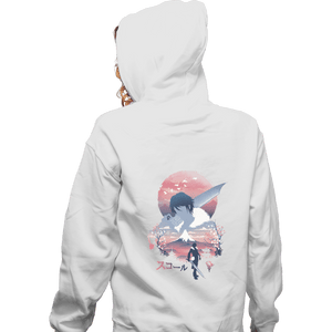 Shirts Pullover Hoodies, Unisex / Small / White Ukiyo Squall