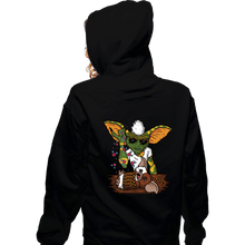 Load image into Gallery viewer, Secret_Shirts Zippered Hoodies, Unisex / Small / Black Waterbae

