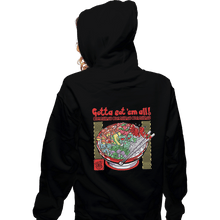 Load image into Gallery viewer, Secret_Shirts Zippered Hoodies, Unisex / Small / Black Poke Bowl Secret Sale
