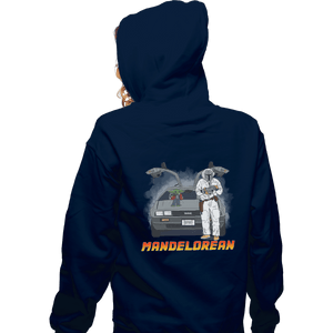 Shirts Pullover Hoodies, Unisex / Small / Navy Mandelorean