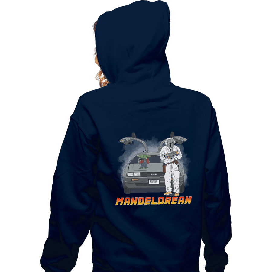 Shirts Pullover Hoodies, Unisex / Small / Navy Mandelorean