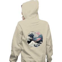 Load image into Gallery viewer, Secret_Shirts Zippered Hoodies, Unisex / Small / White The Great Alien

