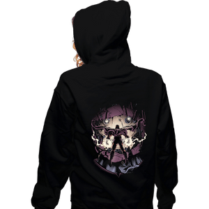 Shirts Zippered Hoodies, Unisex / Small / Black Magnetic Confrontation