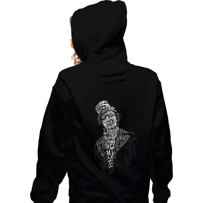 Shirts Zippered Hoodies, Unisex / Small / Black Wonka