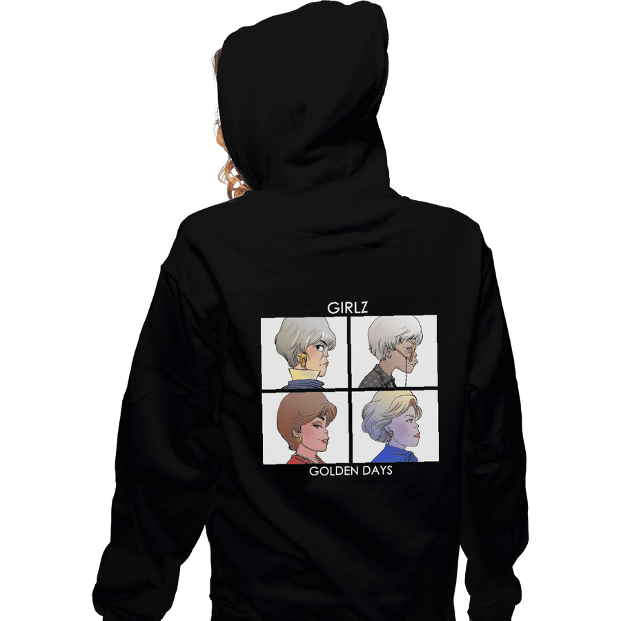 Shirts Zippered Hoodies, Unisex / Small / Black Golden Days