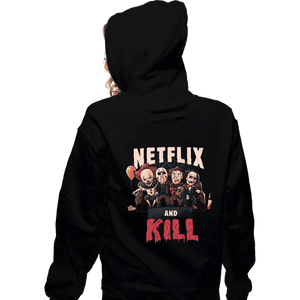 Shirts Zippered Hoodies, Unisex / Small / Black Netflix And Kill
