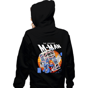 Secret_Shirts Zippered Hoodies, Unisex / Small / Black Uncanny M-Man