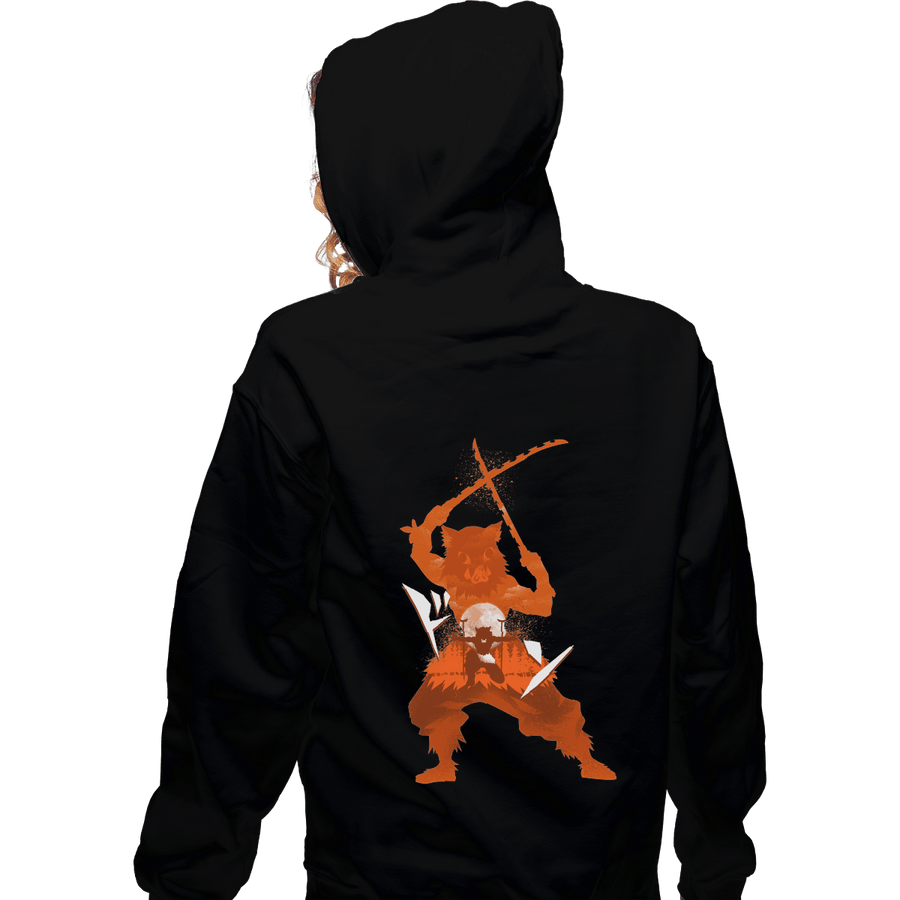 Shirts Pullover Hoodies, Unisex / Small / Black Inosuke Hashibira