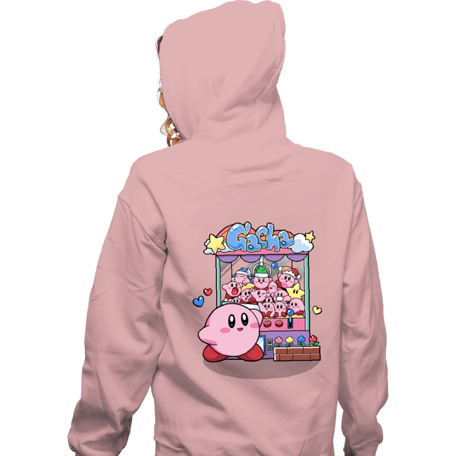 Secret_Shirts Zippered Hoodies, Unisex / Small / Red Kirby Gatcha